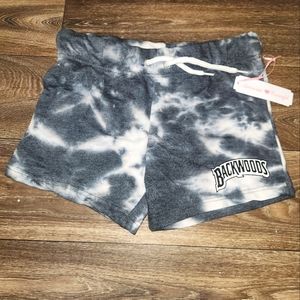 NWT Backwoods tie dye shorts size XL